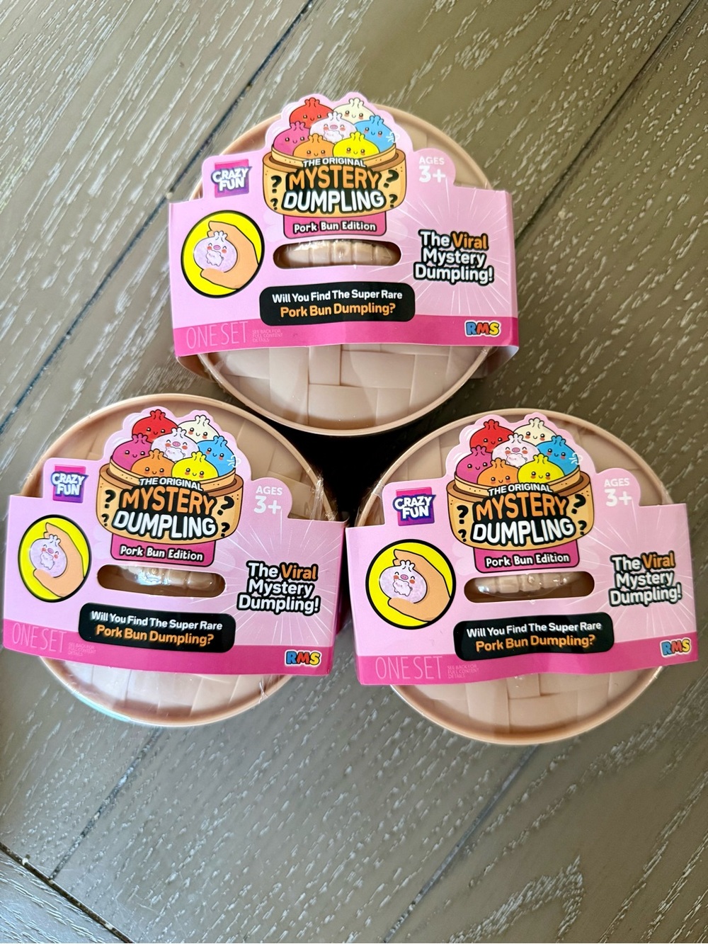 Mystery Dumpling Pork Bun Edition (RMS) - 3 pack